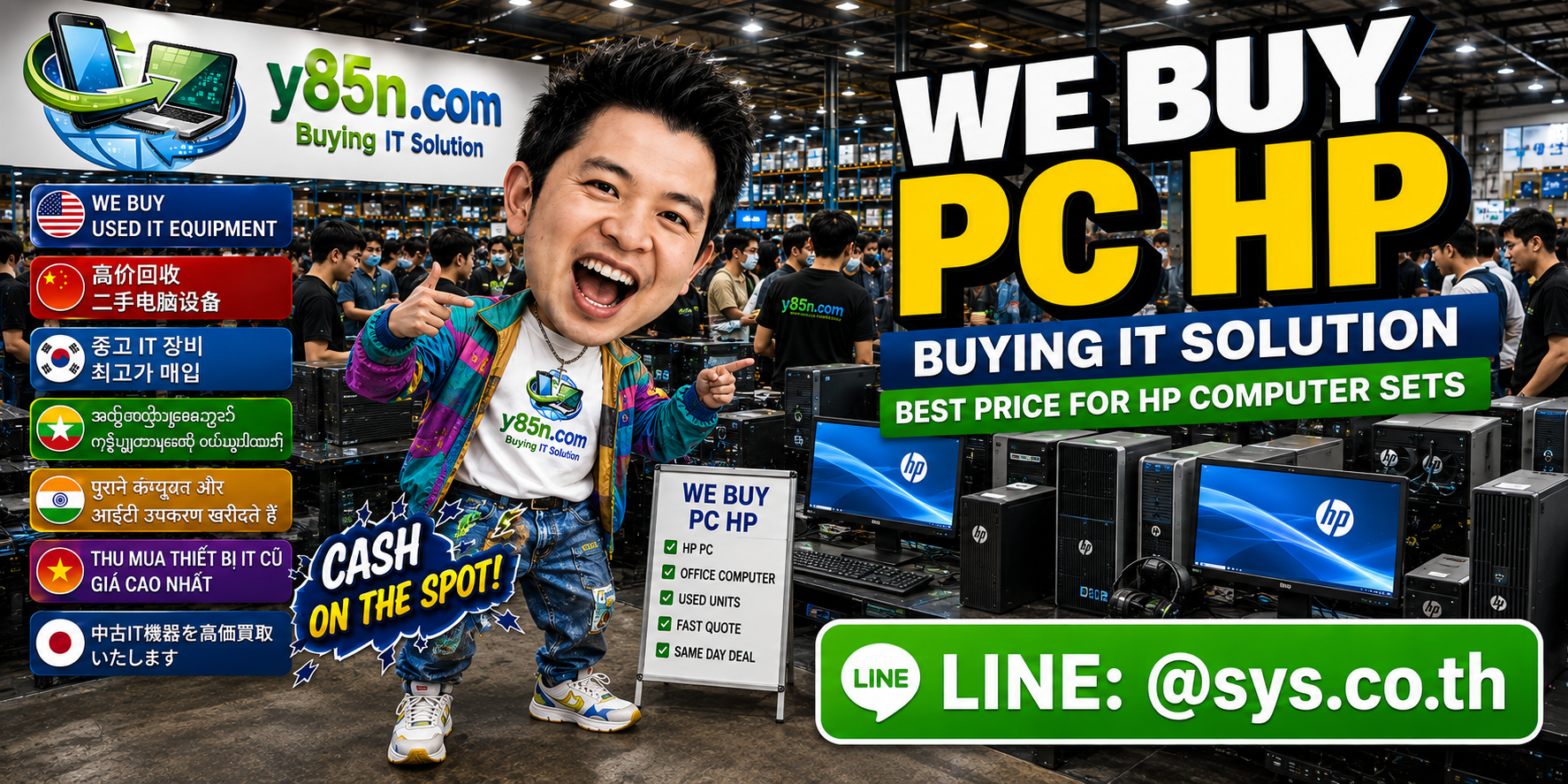 Y85N.com HP PC buying closing image