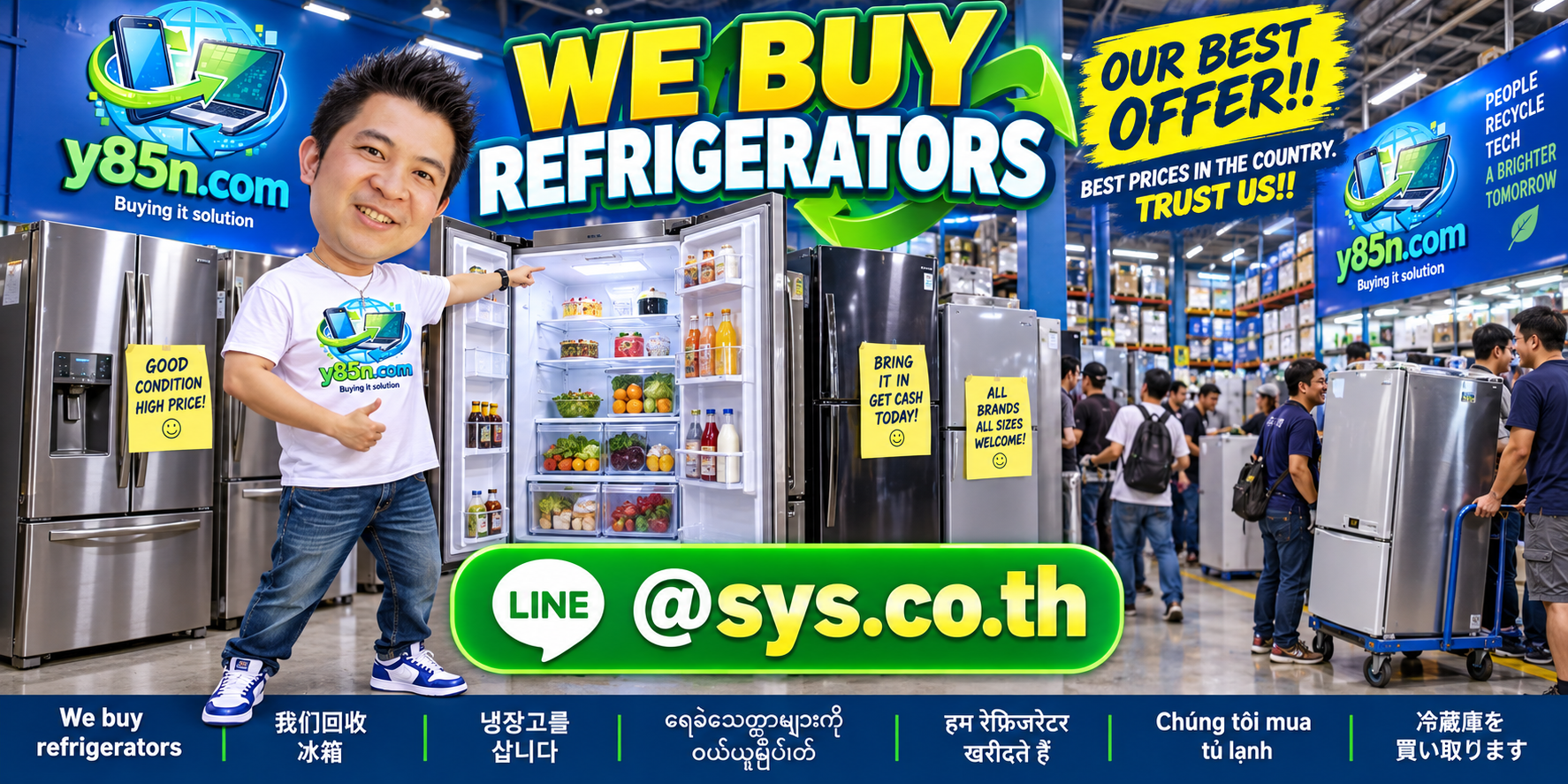 Final Y85N.com we buy refrigerators visual