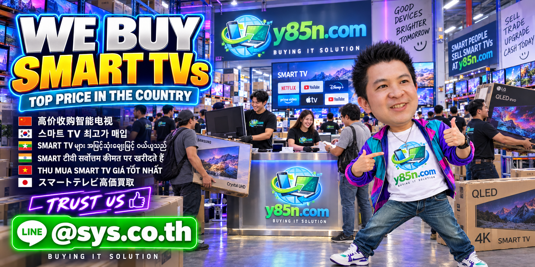 Y85N.com final Smart TV buying banner